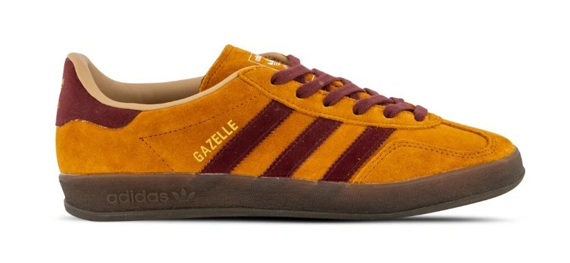 Adidas Gazelle Indoor Craft Ochre Shadow Red for sale | eBay