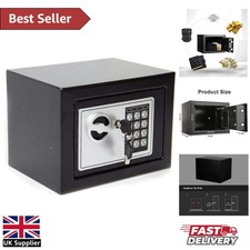 CDC⑧ 6.6L Digital Steel Safe - Secure Electronic Security Box with 2 Keys