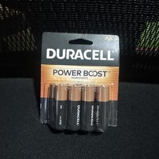 Duracell AA Power Boost Batteries 8ct 1 Pack New