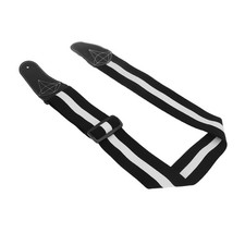 Acoustic Electric Guitar Strap Double Sided Comfortable Stretch Cotton