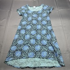 Sun Moda California Womens High Low Floral Print Dress Sz S Made in USA