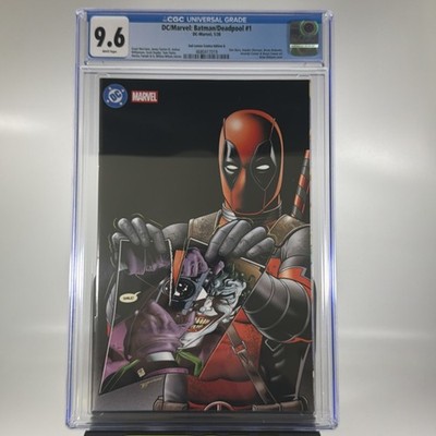 BATMAN DEADPOOL #1 BRIAN BOLLAND KILLING JOKE HOMAGE EXCL. VIRGIN CGC 9.6 NM+