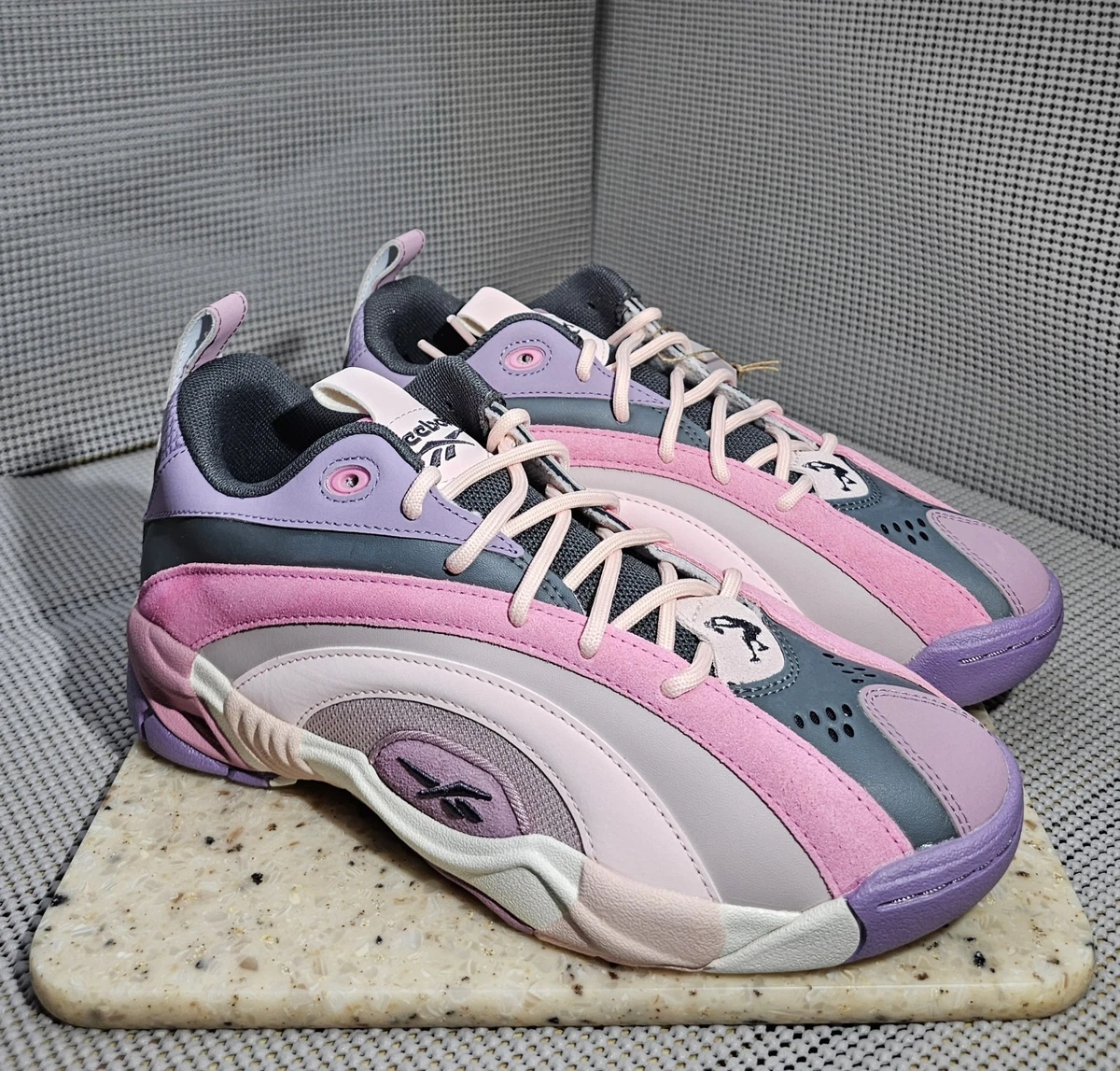 Reebok Question Mid Purple Pink for Sale | Authenticity Guaranteed
