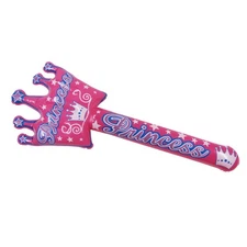 36" Inflatable Pink Princess Wand Swim Pool Water Float Blow Toy Party Floatie