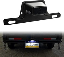 Led License Plate Frame With Light - Trailer License Plate Holder - Bracket Moun