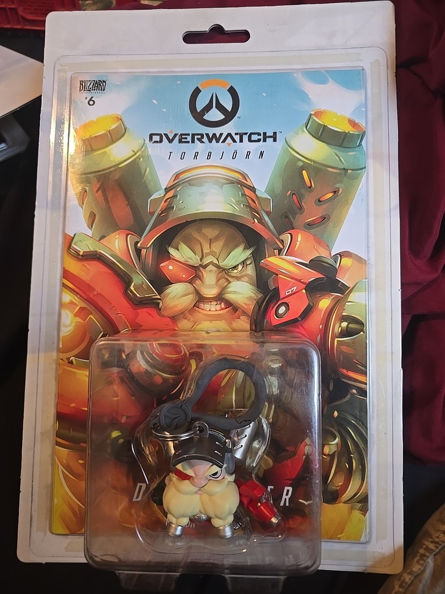 Overwatch Collectible TORBJORN 2018 Comic Book #6 Backpack Hanger