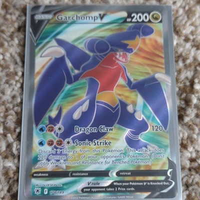 Pokemon TCG Garchomp V Full Art Holo Ultra Rare 178/189 Astral Radiance ENG