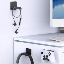 Headphone Hanger Holder, Universal Headset Wall Mount Hook Strong Adhesive