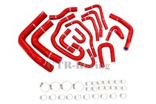 For 90-95 Toyota Truck Pickup4runner 3.0l V6 3vze Silicone Radiator Hose Red