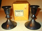 Pair of Towle Sterling Silver, #732 Candlesticks