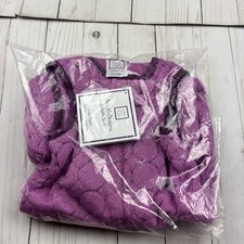 New Swaddle Designs zzZipMe Sack Purple Fuzzy 3-6 Months
