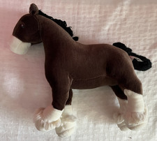 Gund Clyde Horse Clydesdale 15" Plush Soft Toy Stuffed Animal