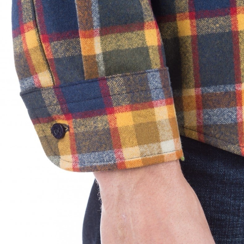 Men’s Large Pendleton Lodge Button Down Shirt Par… - image 8