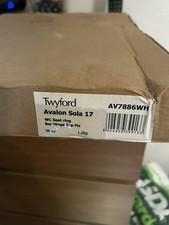 Twyford Avalon Sola 17 Wc Seat Ring Bar Hinge Top Fix AV7886WH