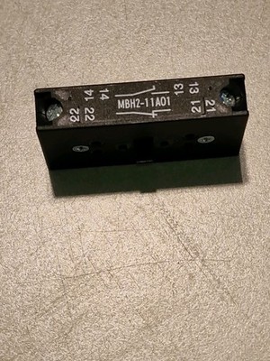 2x Sälzer Hilfskontaktmodul MBH2-11A01 auxiliary contact module MB Zusatzmodul