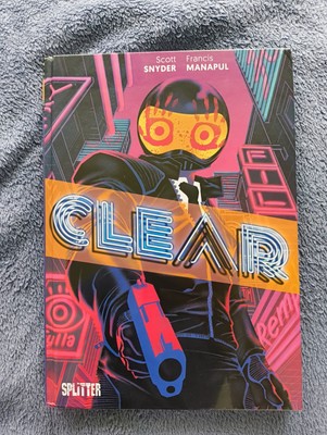 Clear / Splitter / Scott Snyder / SciFi-Dystopie / Krimi / Comic - Original Neu