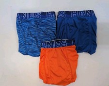 Hanes X Temp Boxer Brief Moisture Wicking Men's Underwear Pack Of 3 Large Multi