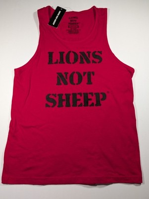 Lions Not Sheep Men's OG Tank Top Men's Med NWT