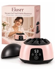 Steam Gel Nail Polish Remover 5 Finger Heated Soak Off