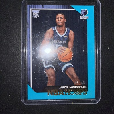 Jaren Jackson Jr. 2018-19 Panini NBA Hoops Teal RC 26/49 #278 Memphis Grizzlies