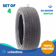 Set of (4) Used 235/50R19 Continental ProContact GX SSR MOE 99H - 7-7.5/32