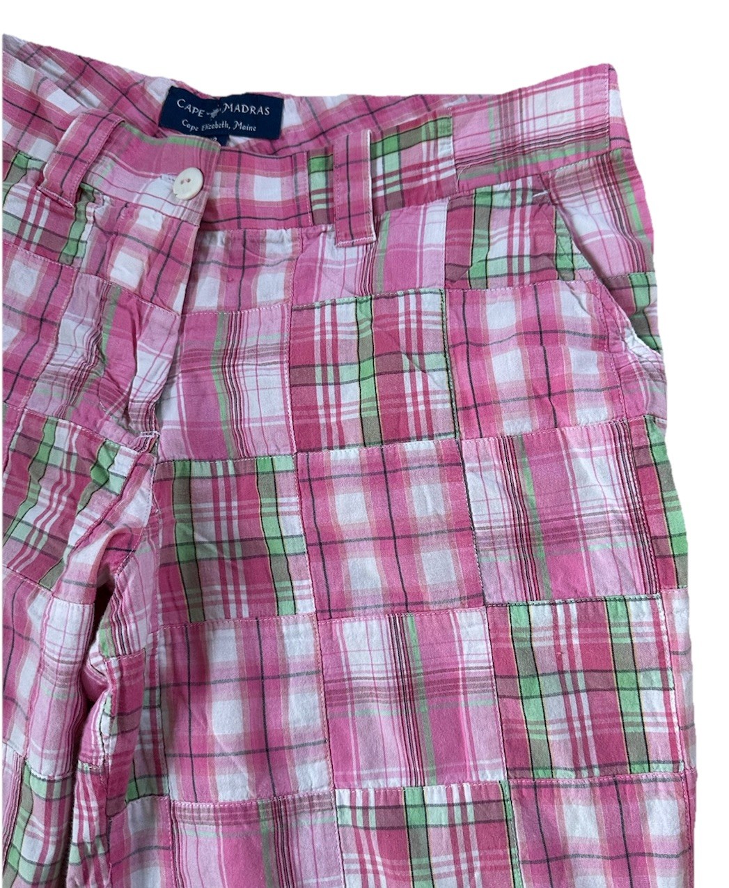 Cape Madras Patchwork Bermuda Lightweight Shorts … - image 3