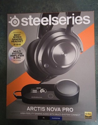 Steelseries arctis NOVA Pro wired gaming headset