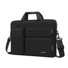 MOSISO Laptop Shoulder Bag 16 inch, 15-15.6 inch Computer 16 Black