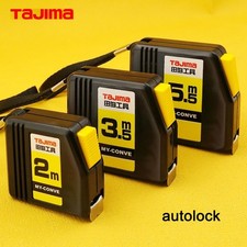 Tajima 2M/3.5M/5.5M Steel Tape Measure Metric Measuring Tape Autolock