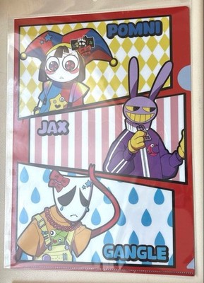 The Amazing Digital Circus Clear File Pomni Jax Gangle Kinokuniya 2026 Japan New