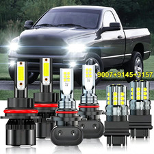 Led Headlights Fog Lights Turn Lamp Bulbs For 2006-2008 Dodge Ram 1500 2500 3500 Led Headlights Fog Lights Turn Lamp Bulbs For 2006-2008 Dodge Ram 1500 2500 3500