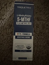 Triquetra L-Methylfolate 5-MTHF + Methyl B12 1mg Supplement-kids Formula