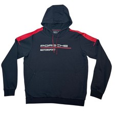 Porsche Motorsport Hoodie Men Small Black Red Fan Official Licensed Product Porsche Motorsport Hoodie Men Small Black Red Fan Official Licensed Product