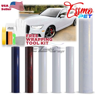 ESSMO PET Marble Pearl Gloss Car Vinyl Vehicle Wrap Decal Sticker Sheet Film