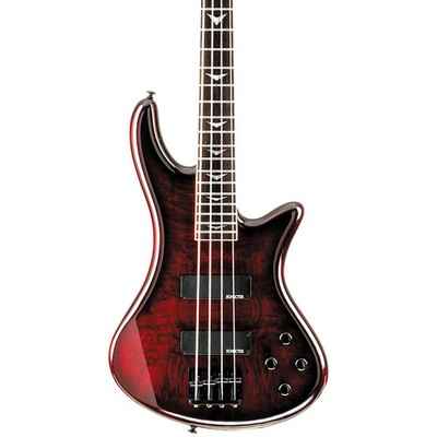 Schecter Guitar Research Stiletto Extreme4 Bass Black Cherry