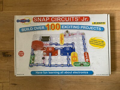 Elenco Electronic Snap Circuits Jr. Build 100+ Projekte komplettes Lernspielzeug