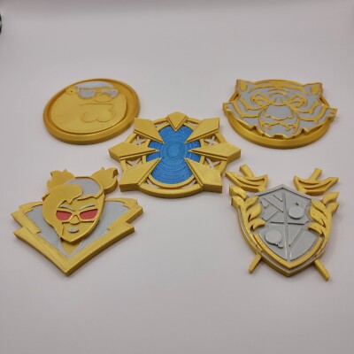Fortnite Chapter 5 Season 1 Boss Society Medallions Peter Griffin Nisha Oscar