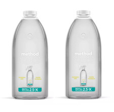 Method Daily Shower Spray Cleaner Refill, Eucalyptus Mint, 68 Ounce, 2 pack
