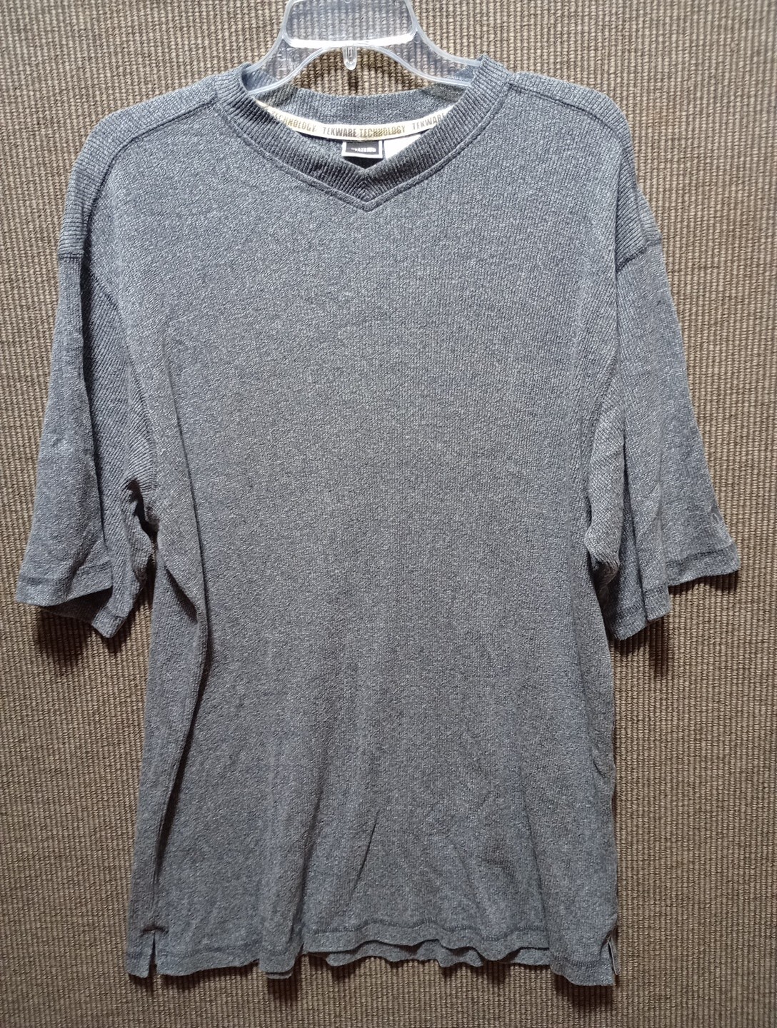 The North Face Short Sleeve T-shirt With Techware Technology Men's Xl-tg Gray