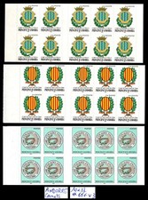 ANDORRE : CARNETS n°10 à 12, Neufs ** = Cote 66 € / Lot Timbres DOM-TOM