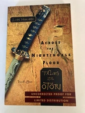 Across the Nightingale Floor by Lian Hearn (2002) Advance Uncorrected Proof ARC