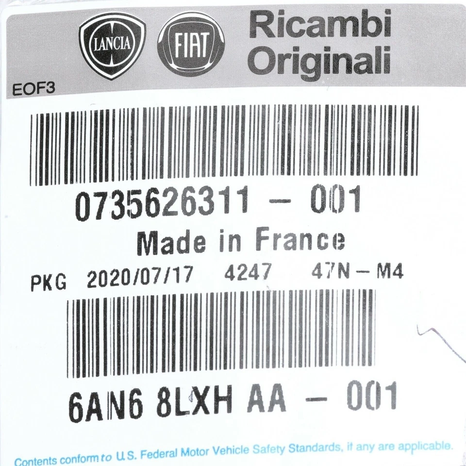 Tapa central de rueda Fiat 500X 2016-2022 OEM NUEVO MOPAR 6AN68LXHAA envío gratuito USPS Foto 4 de 4