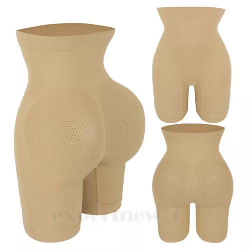Women High-waisted Butt Lifting Shorts BBL Panty Body Shaper Seamless Anti-Slip - Picture 24 of 36