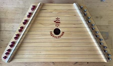 The Music Maker Melody Harp - Award Winning Lap Harp/Zither with 5 Song Sheets