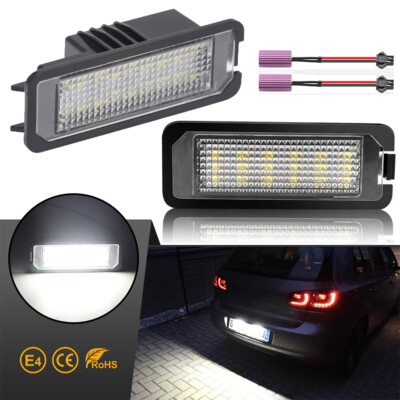 Led Kennzeichenbeleuchtung passend für VW Golf 5 | Passat CC + B6 | Polo Lupo 3L