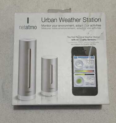 NETATMO URBAN WEATHER STATION SMART WETTERSTATION