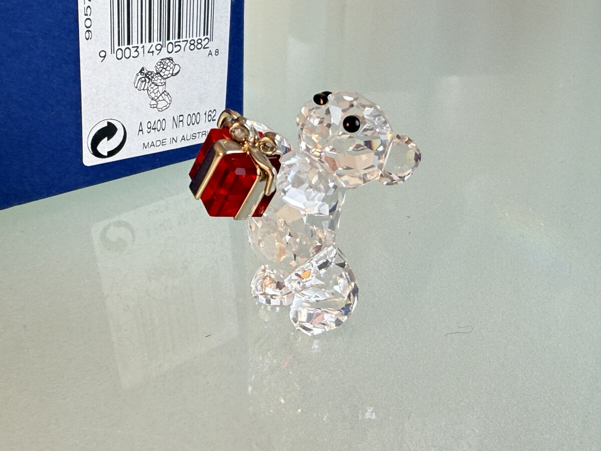 SWAROVSKI - スワロフスキー SWAROVSKI クリスベア Kris Bear A Gift for You オブジェ 置物 905788【中古】 905788 Swarovski Kris Bear - Thank you gift , A Gift For You