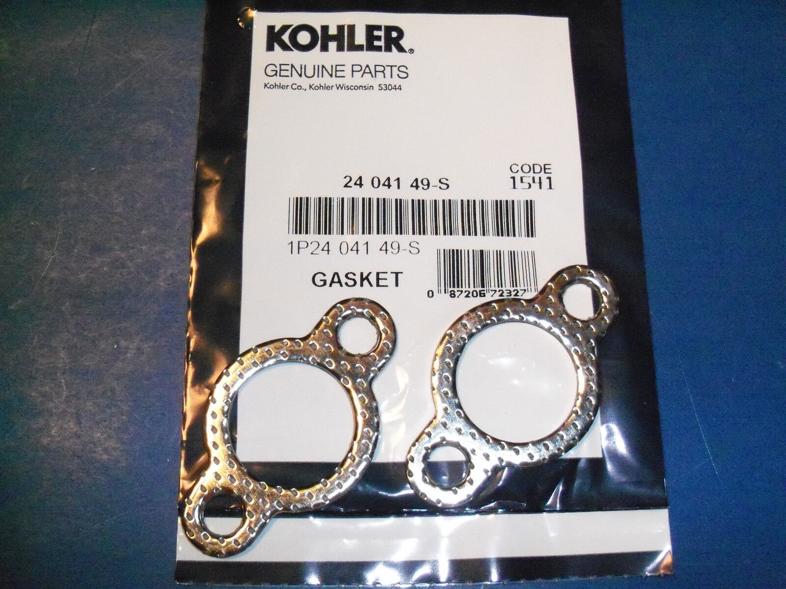 KOHLER EXHAUST GASKETS FITS MANY BRANDS 2404149S / 2504117S OEM 2