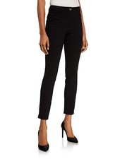 ESCADA TYGAN IMPERIAL PURPLE STRAIGHT LEG SLIM STRETCH PANTS SIZE 36 US 6 650