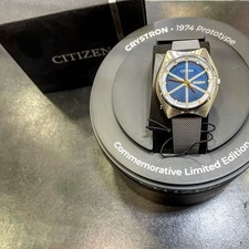 Orologio Citizen Bm8540-85l Crystron Prototype Limited Edition Eco Drive  Blu | Acquisti Online su eBay